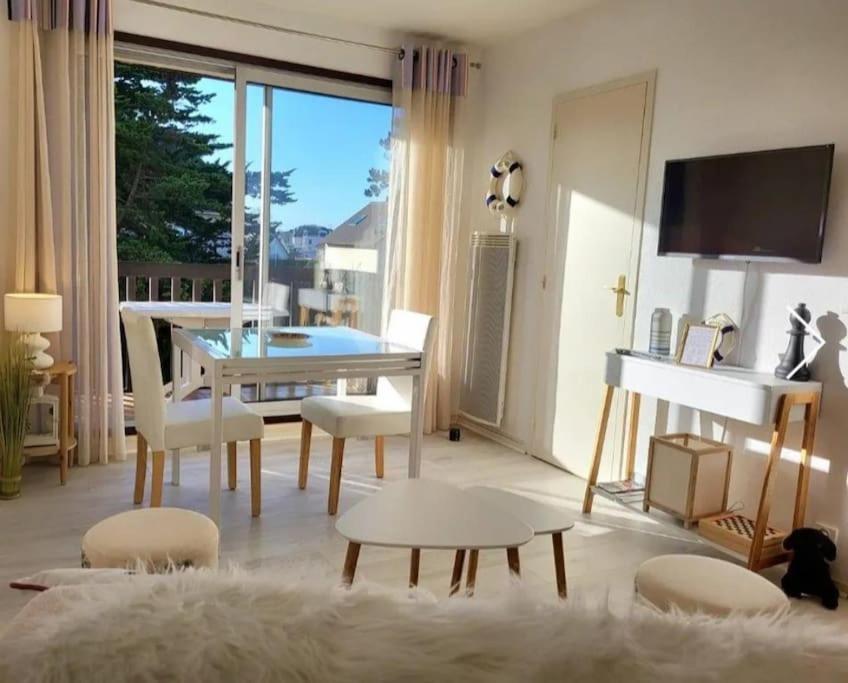 Studio Front De Mer Merville-Franceville-Plage Ngoại thất bức ảnh