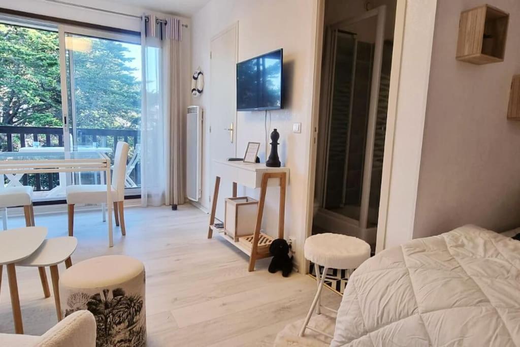 Studio Front De Mer Merville-Franceville-Plage Ngoại thất bức ảnh