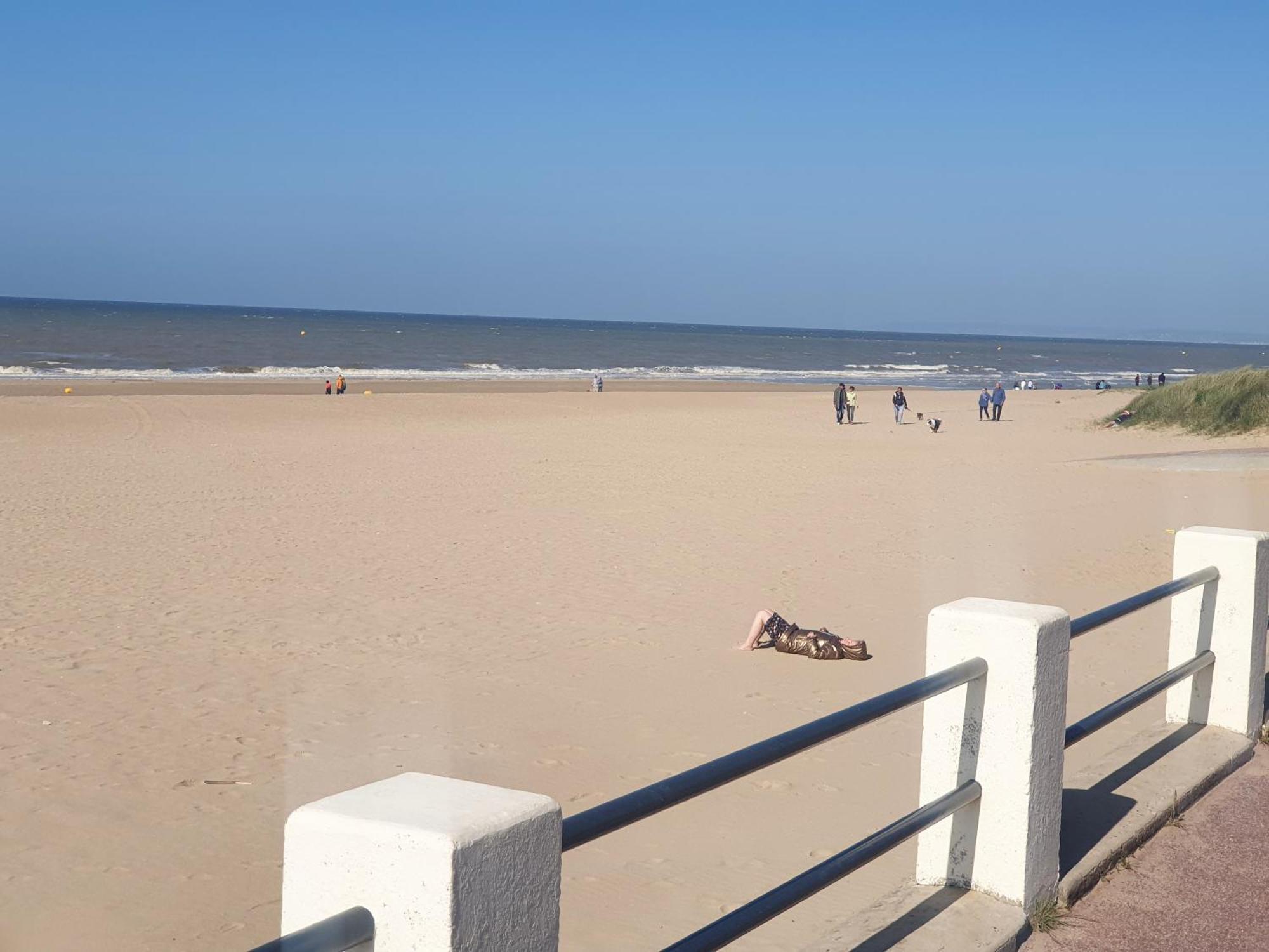 Studio Front De Mer Merville-Franceville-Plage Ngoại thất bức ảnh